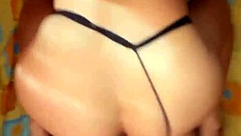 Skinny nerd, why are your hands shaking at this blowjob casting? Come here for squirting action.