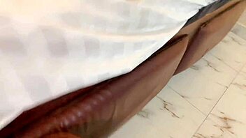 Watch her squirt while riding that monster cock