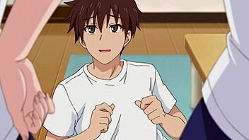 Anime hentai scene with overflow elements