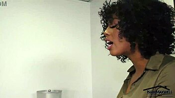 i'm loving this hot ebony threesome with bisexual women and a big black cock