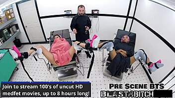 yesenia youso takes cum blast to pussy while step sister watches nearby