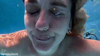 underwater fuck golden shower facial for australian chick