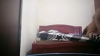 My mother in law waits for her husband to join the threesome, craving both cocks in her big ass, but we fuck meanwhile in real amateur sex