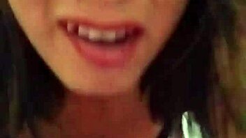 chica trans moaning in pleasure