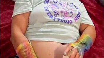 Steffi MASTURBATES with VIBRATOR in JUNE PROMO, exploring BIG PUSSY