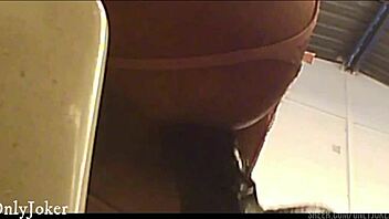 Skinny Amateur Worships Big Cock in Homemade Anal with Toys