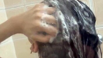 me masturbating in bathroom before going out to fuck