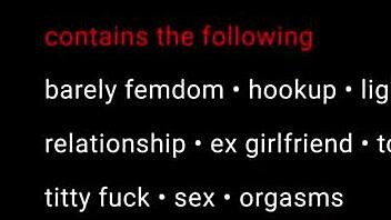 toxic ex girlfriend erotic audio roleplay