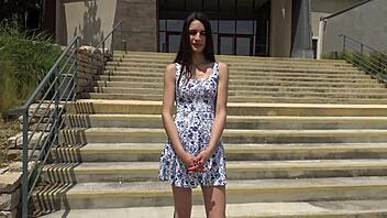 candie jeune enjoys the experience of having two partners in her