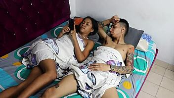 Latina Stepsister Eagerly Fucks Stepbrother's Best Friend