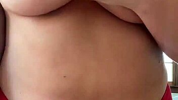 Dirty Talking Chick With Huge Tits Jerks Off