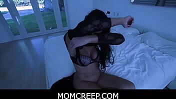 does hot stepmom ride her stepson's cock?