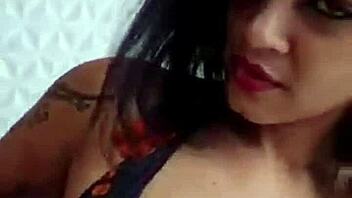 Brazilian milf seduces for delicious handjob