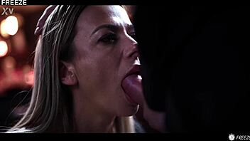 Hot blonde milf time freeze fucked!!