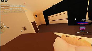 Blonde Takes Big Black Cock In Roblox Porn