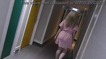 Claudia Garcia, BBW teen, gets interracial fucking in hotel room 😏