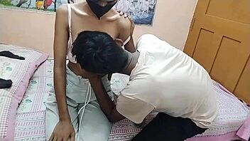 Indian stepsister Dimple says, 'rough sex with boyfriend at home, bent over'