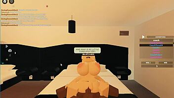 Blonde Takes Big Black Cock In Roblox Porn