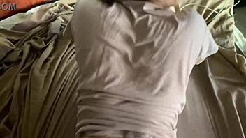 Slim 18-Year-Old Sucks Stepfather's Monster Cock And Drains Every Drop!