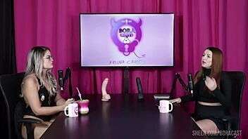 Watch Malu Paz compilations on Bora Cast with Bruna Carlos in sheer red