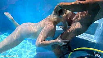 underwater fuck golden shower facial for australian chick