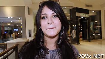 Young Petite Girl Feels Rough Doggy