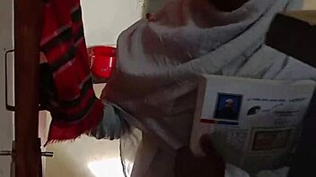 Amateur couple shares passionate homemade love