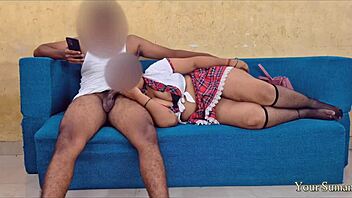 step daddy gives his little 18 princess a big cock in her boobs