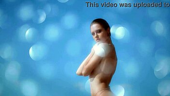 Jess Leon shows off her small tits and spreads in her first scene