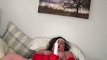 Scarlett knight naked, masturbating with toys and vibrator