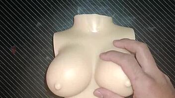 dolly asks for anal sex and presses small tits, want creampie?