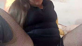 this latina witch lets her ass get filled with semen on halloween for money