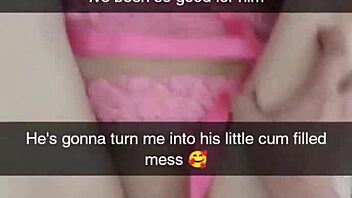 cheating milf wife gets bred on snapchat