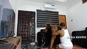 Fat Ass Ebony Milf Mara Exotic Takes Bbc Hard!