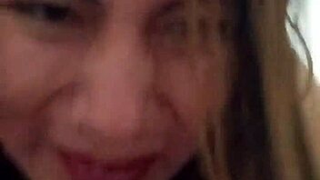 chica trans moaning in pleasure