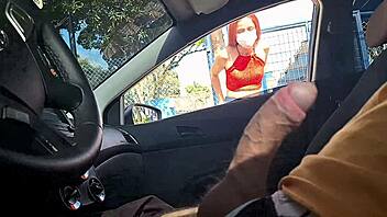 Punheta No CARRO E Buscando Informação De PAU DURO!