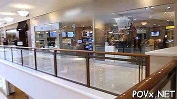 Young Petite Girl Feels Rough Doggy