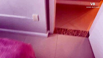 I discovered my son's friend smelling my lingerie and taught him a lesson