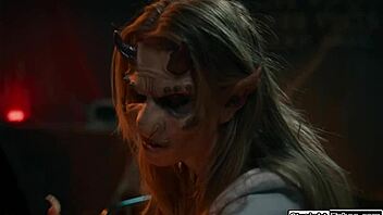 Petite Demon Craves Monster Cock