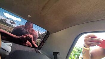 Car Ride Turns Into Intense Sex In The Woods