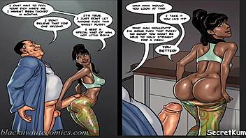 The mayor s 3 ep 1 - cheating husband fucks his sexy ebony maid in the kitchen