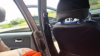 Car Ride Turns Into Intense Sex In The Woods