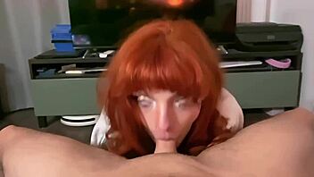 Step Sister Pushes Throat Limits On My Dick