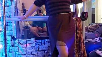 Steffi Brown dances her slit pussy for husband, oh it's so hot!