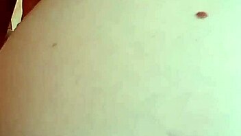 gentle pulling on those big natural tits