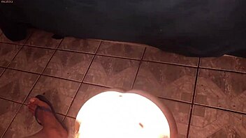 Beautiful brunette gives delicious blowjob to monster cock on sunny afternoon