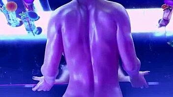 Panam in doggystyle position.