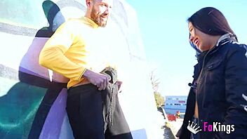 Curvy Latina Lore craves double Iberian sausage in threesome