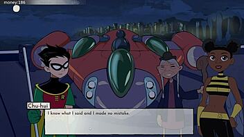 i'm fucking starfire in 18titans part 35, it's so hot.