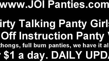 Want to see my hot new panties? I'll give you a handjob in lingerie.